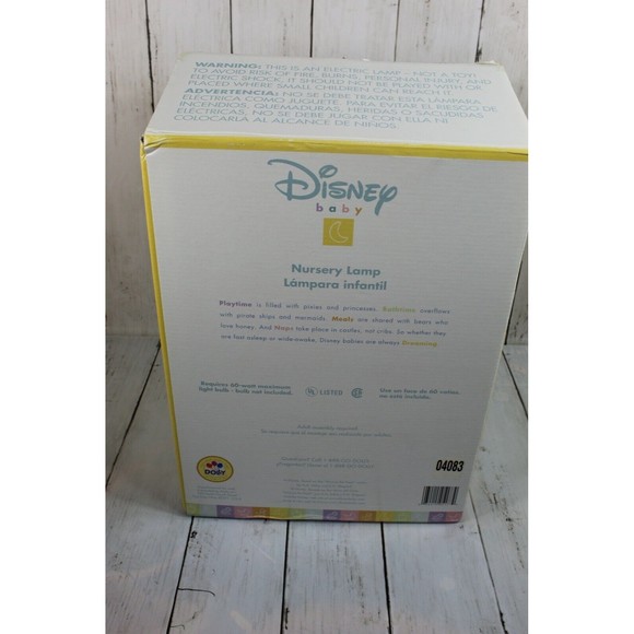 Vintage Disney Winnie The Pooh Hunny Nursery Baby Infant Lamp - Picture 9 of 9